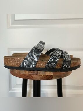 NEW Birkenstock Franca Sandals  Womens EU 36 US 5-5.5 Python Pattern 2026-4a6